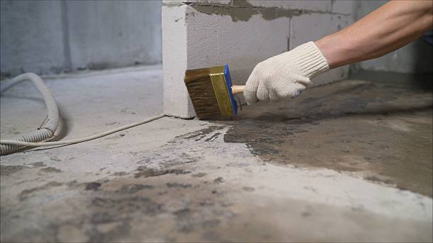 Crawl space vapor barrier installation in Anna, IL